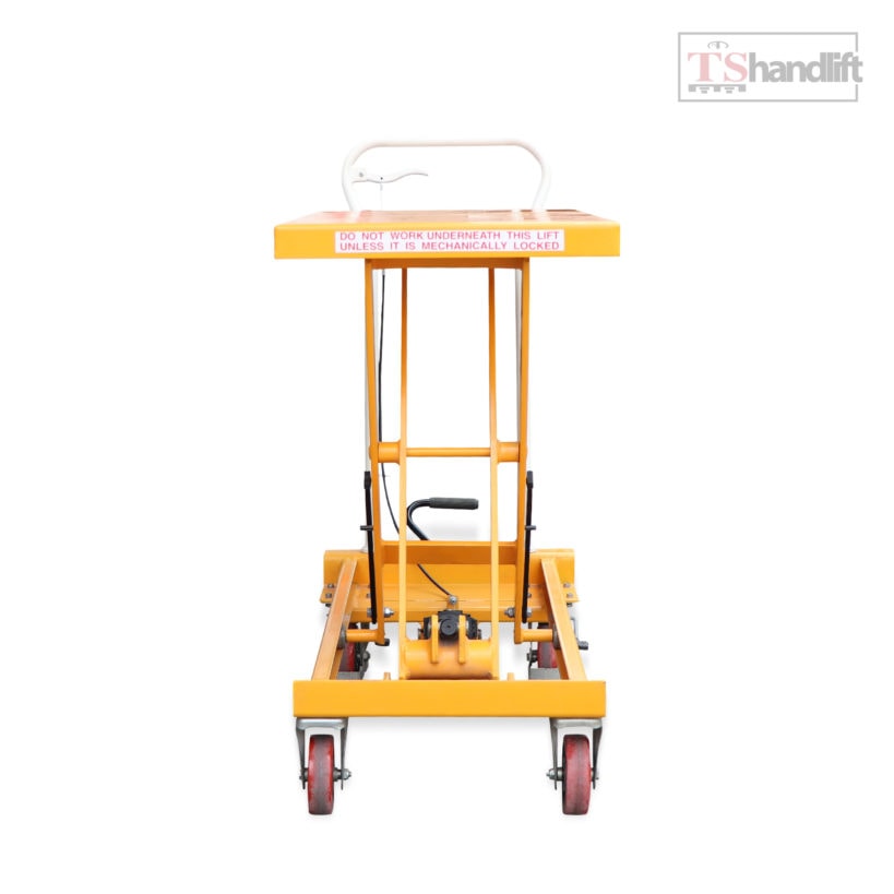 6. Mobile lift table high front view as 30