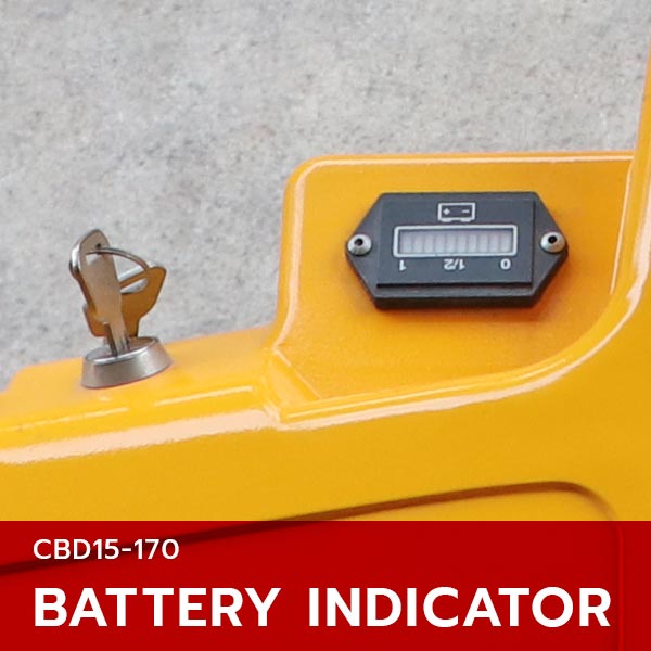 2. Power pallet truck battery indicator cbd15 170