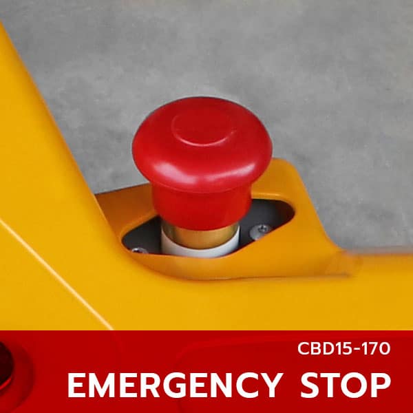 3. Power pallet truck emergency stop cbd15 170