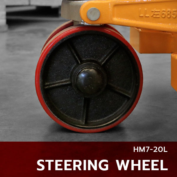 3. Hand pallet truck steering wheel hm7 20l