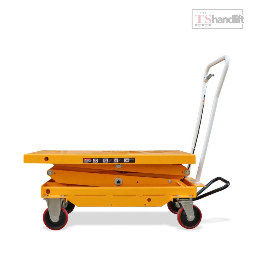 2. Mobile lift table 2x low side view bs 80d