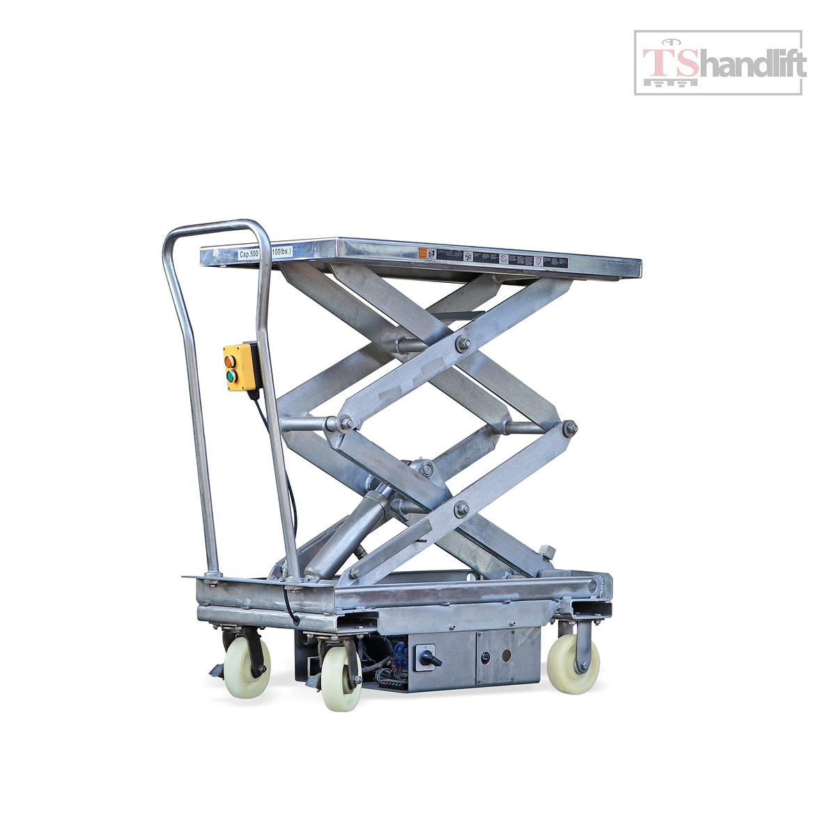 stainless mobile lift table รุ่น ES-50D