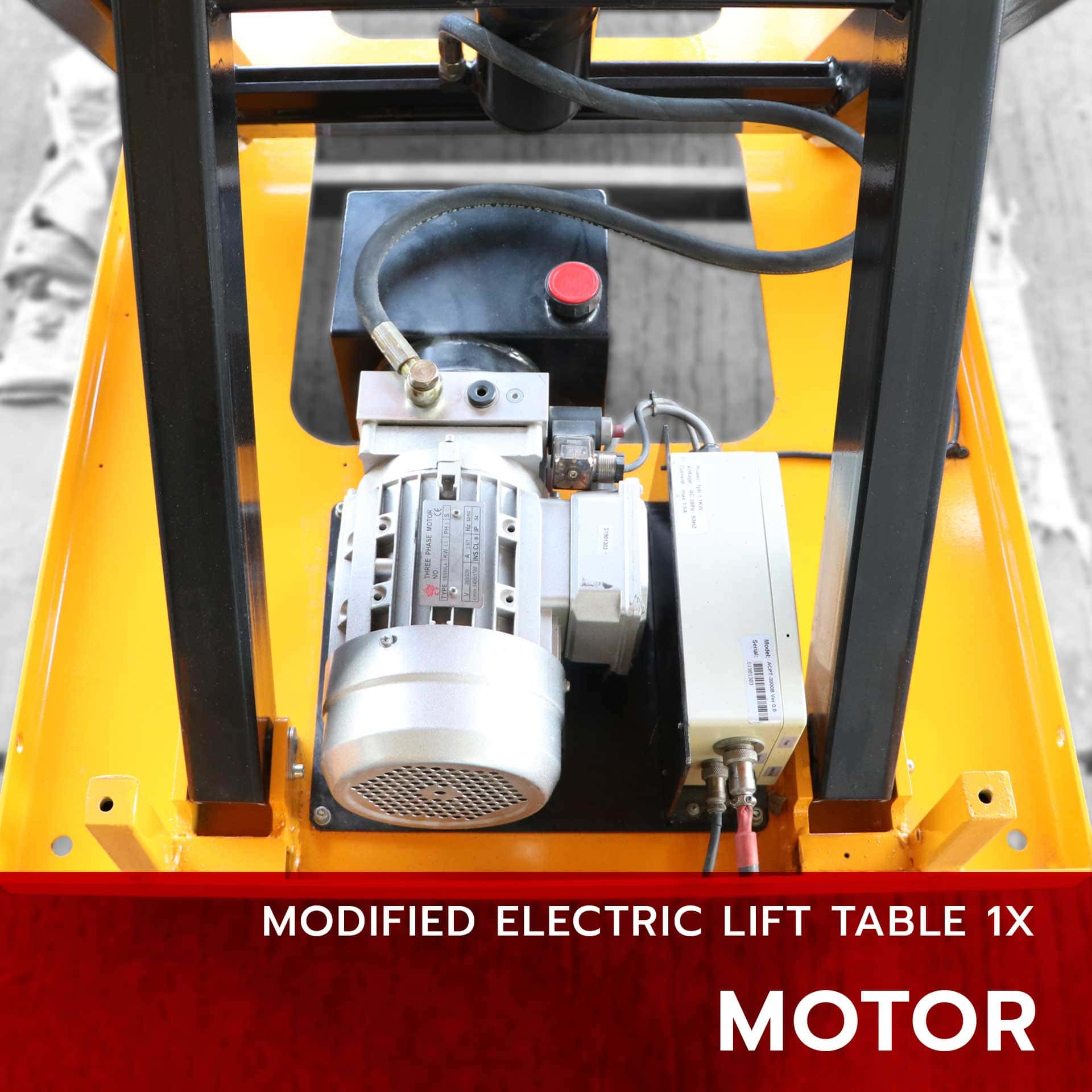 มอเตอร์ไฟฟ้า [modified] electric lift table 1x enlarge platform