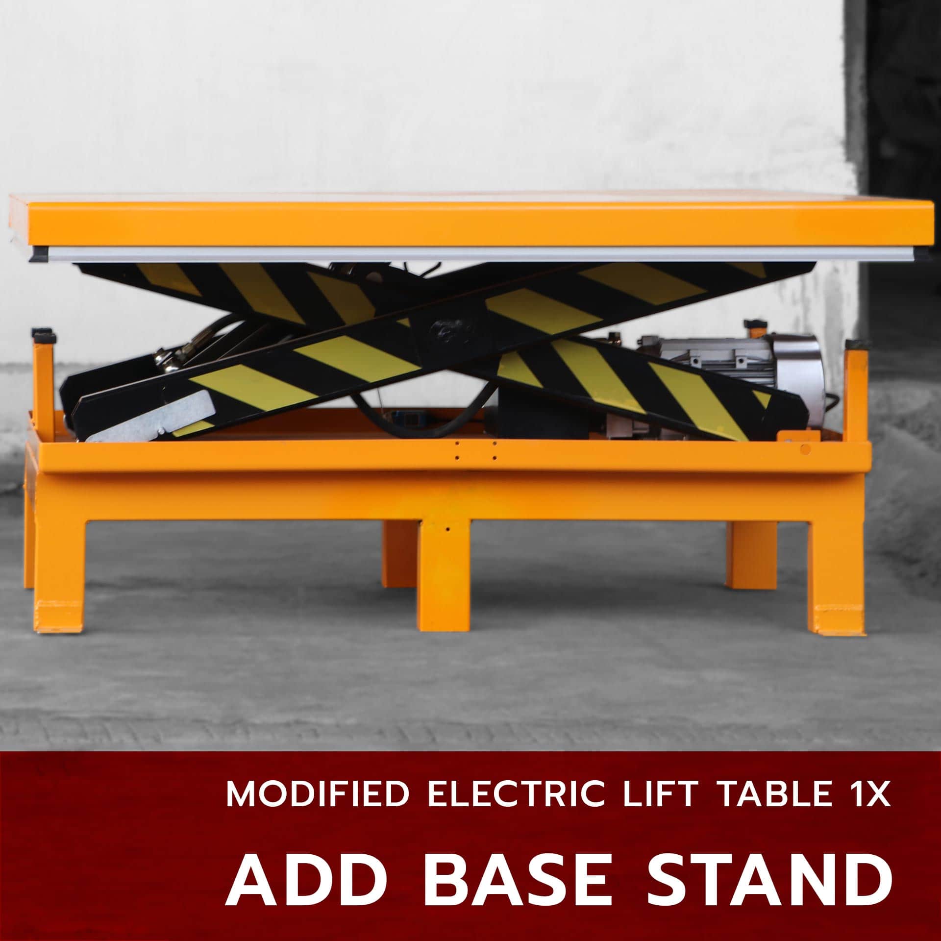 เพิ่มขา [modified] x-lift table 1x i ต่อขาเพิ่ม ผลิตหน้าโต๊ะใหม่