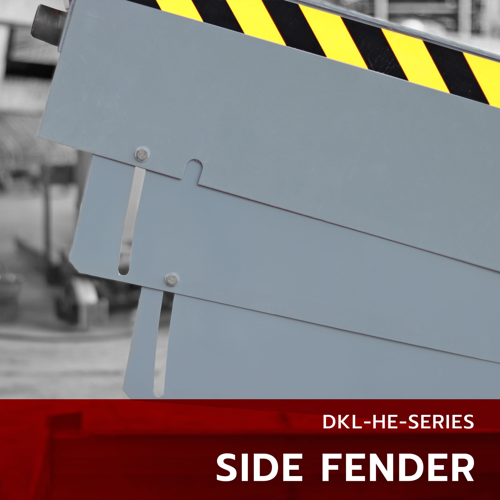 Side fender สะพานปรับระดับ โหลดสินค้า รุ่น dkl-he-series